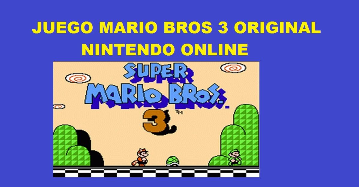 juegos gratis para jugar de mario bros 3